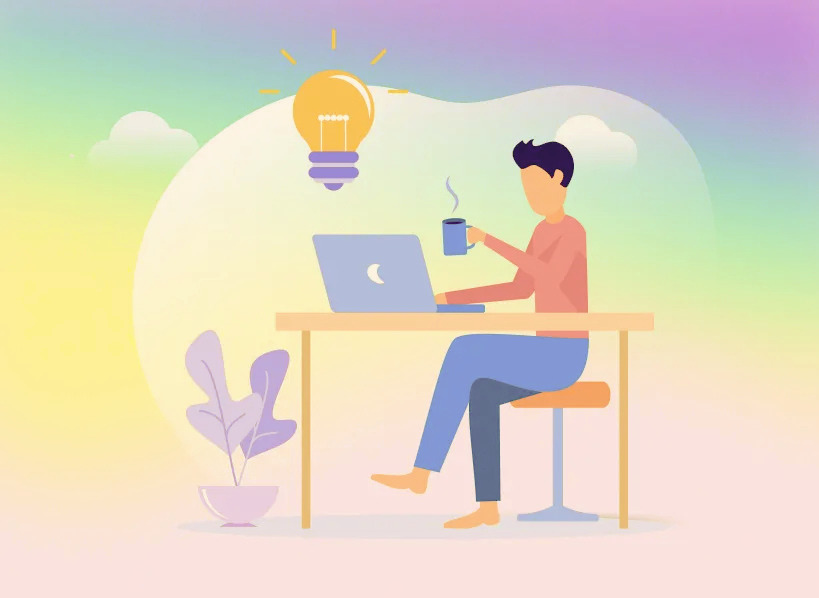 Freelancing with AI tools earning money online from home